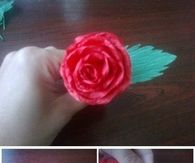 How To Make A Paper Rose