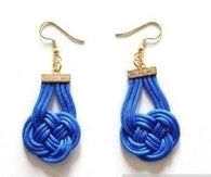 DIY Knot Earrings Tutorial