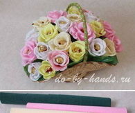 How To Make Paper Flower Candy Holders