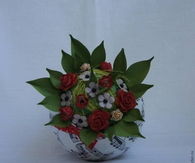 DIY Vase With Flowers