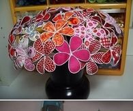 How To Make Flowers With Wire And Fabric