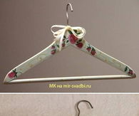 DIY Decorated Hangers