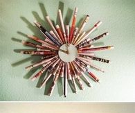 How To Make A Clock From Newspaper