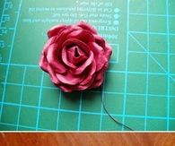 How To Make A Paper Rose