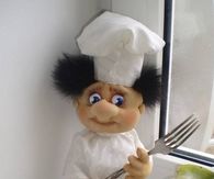 DIY Cute Chef Doll