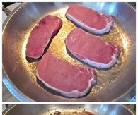 DIY apple spice pork chops