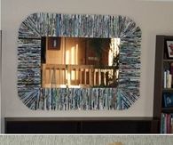 How To Make Mirror Frames From Old Magazines