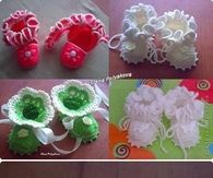 Tutorial For Crocheting Baby Booties