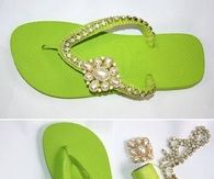 How To Spice Up Those Old Flip Flops