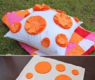 How To Make Flower Pillows For The Home
