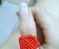 How To Knot Heart Ring
