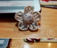 Quick And Easy Fabric Flower Tutorial