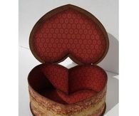 DIY Heart Shaped Box From Cardboard
