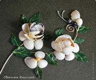 DIY Sea Shell Flowers