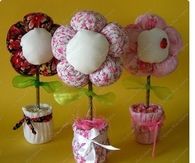 Tutorial For Fabric Flowers 