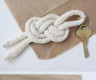 DIY  Key Holder Knot