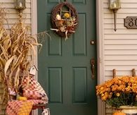 Cozy Autumn Front Porch