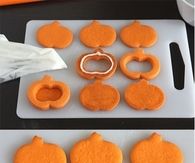 Filled Halloween Cakes