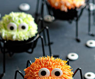 Halloween Spider Cupcakes