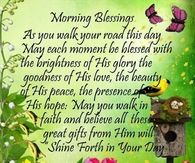 Morning Blessings