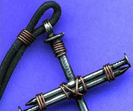 Nail Cross Pendant