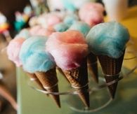 Cotton Candy Cones