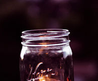 Leaf mason jar
