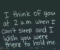 I think of you