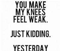 That was leg day