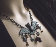 Bat necklace