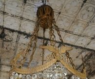 Antique Vintage Crystal Chandlier