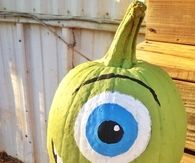 Mike Wazowski Pumpkin