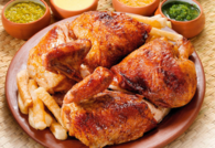 Chicken and fries