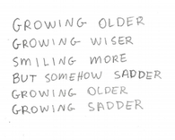 Growing older