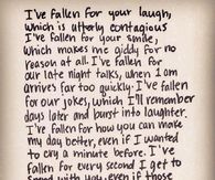 I've fallen for you