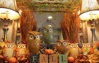 Fall Owl Decorations