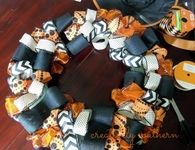 Inspired halloween wreath