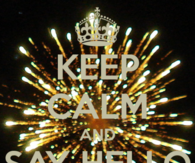 Keep calm and say hello october