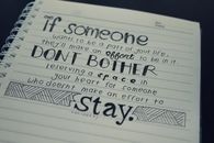If someone wants to be apart of your life
