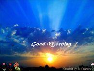 I want you to start your morning by smiling...