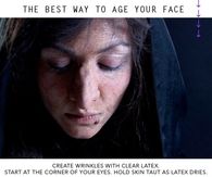 Age Your Face For Halloween