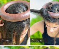 Halloween Birds Nest Hair