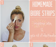 DIY Biore Face Strips