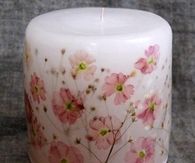 Make Your Own Flower Candles