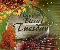 Have a blessed Tuesday