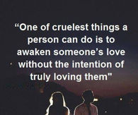 one of the cruelest things
