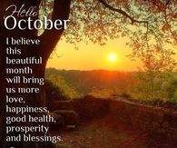 Hello October