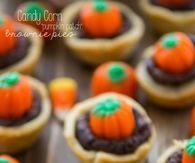 Pumpkin Brownie Mini Pies