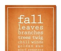 Fall is...