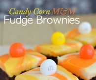 Candy Corn Brownies